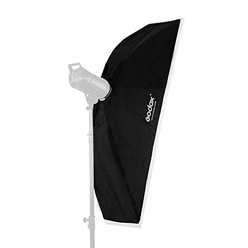 Godox Strip Box 14x63in / 35x160cm Softbox Honeycomb Grid Strip Soft Box Bowens Mount Compatible for Godox SL-60W SL60II SL100 SL300III LE300 LED Light (FW 35x160 2PCS) - color: FW 35x160(2PC)