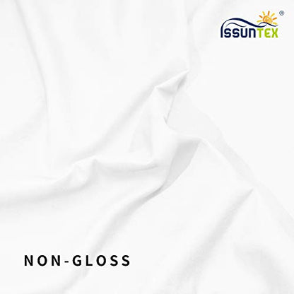ISSUNTEX 5X7 ft Background Muslin Backdrop, Photo Studio, Collapsible High Density Screen for Video Photography and Television-White - color: White, size: 5X7 ft
