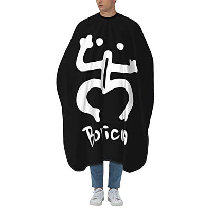 Puerto Rico Barber Cape With Adjustable Closure, Hairdressing Haircut Apron Barber Cover Gown For Hairdresser Styling Home - color: Boricua Puerto Rico Frog4