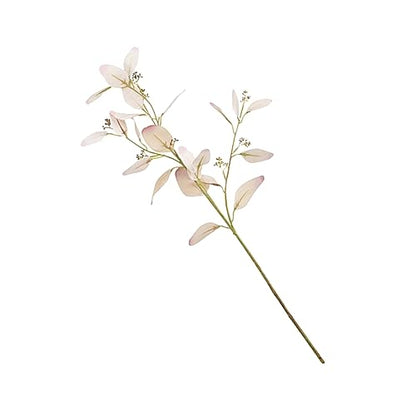 1pc Lifelike Fake Eucalyptus Leaf for Wedding and Home Decor Elegant Light Decoration for Table Centerpieces Photography Props and Event Styling