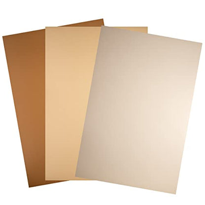 Bessie Bakes Natural Brown Solid Color Roll-Up 2 Feet x 3 Feet Photography Backdrops 3 Pack - color: Light Taupe, Beige, French Vanilla