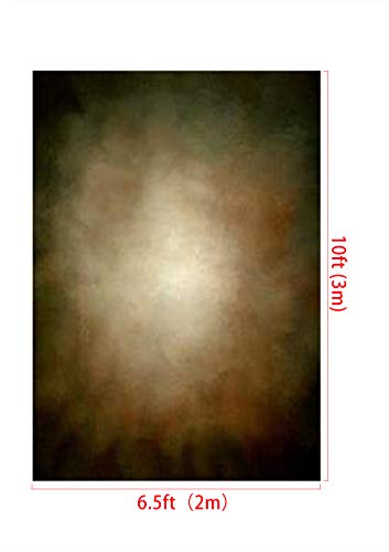Kate 6.5ft(W) x10ft(H) Abstract Photography Backdrops Microfiber Brown/Green Portrait Photography Studio Background(A Little Green) - size: 6.5x10ft