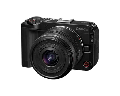 Canon EOS R50 V with RF-S14-30mm F4-6.3 is STM PTZ Lens (Renewed) - style: Camera w/ Lens