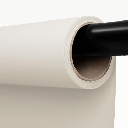 Kate Seamless Paper Backdrop for Photography Snow White Photo Backdrop Paper Roll(53''x32.8' Snow White) - color: Snow White, size: 53'' x 32.8'