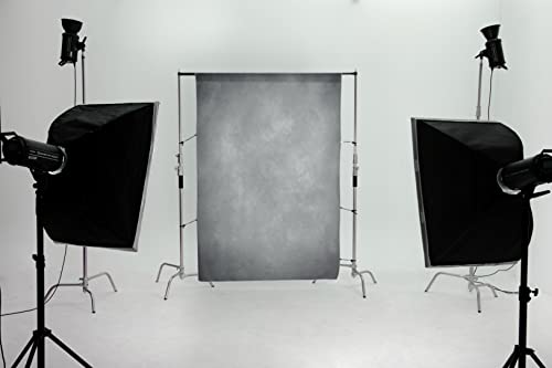 Kate 5x7ft Light Grey Backdrops Abstract Photography Backdrop for Professional Studio Backgrounds - color: Light Grey
