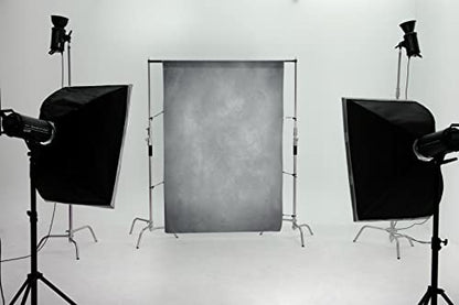 Kate 5x7ft Light Grey Backdrops Abstract Photography Backdrop for Professional Studio Backgrounds - color: Light Grey