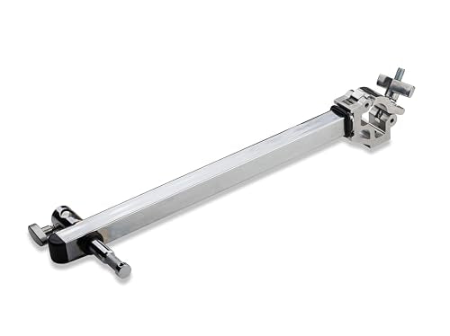 Kupo Sidearm with Baby Pin and Receiver, Heavy Duty Offset Mount for 1.25"–1.5" Tubes in Professional Lighting and Grip Rigging Applications, Silver (KG809012) - style: Sidearm with Baby Pin/Receiver
