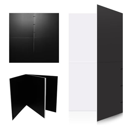 Generic 100x100cm Photography Studio Portrait Backdrops Reflector Photography Reflective Cardboard for Photo Studio Still Life and Food