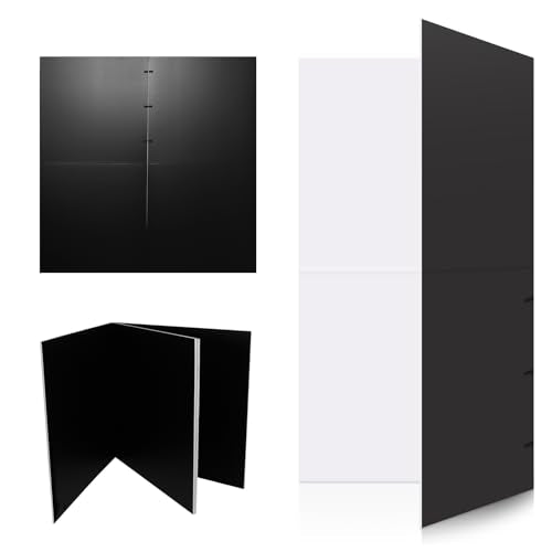Generic Photography Reflector Cardboard 39 X 39 Inch Reflective Diffuser Board Double Sided for Photo Studio Still Life Product Food Shooting