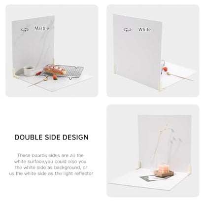 5 PCS Boards Photo Backdrop for Flat Lay, Food Photography Background 16x16 Inch, BEIYANG - color: 5PCS-A