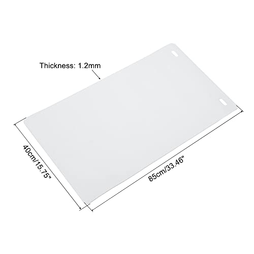 PATIKIL 33x16 EVA Backdrop, 1 Pack White Soft Photo Background for Light Box Small Products Photography Studio - color: White, size: 33x19"