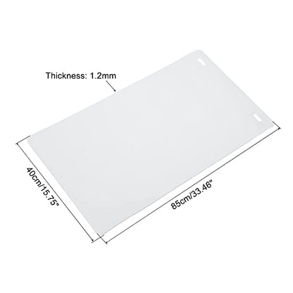 PATIKIL 33x16 EVA Backdrop, 1 Pack White Soft Photo Background for Light Box Small Products Photography Studio - color: White, size: 33x19"