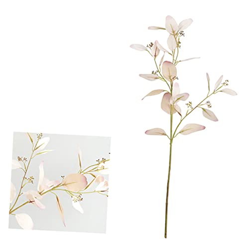 1pc Lifelike Fake Eucalyptus Leaf for Wedding and Home Decor Elegant Light Decoration for Table Centerpieces Photography Props and Event Styling