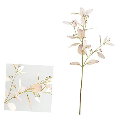 1pc Lifelike Fake Eucalyptus Leaf for Wedding and Home Decor Elegant Light Decoration for Table Centerpieces Photography Props and Event Styling