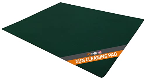 Drymate Gun Cleaning Pad, Premium Gun Cleaning Mat, Absorbent, Waterproof, Durable, Protects Surfaces, Contains Liquids (Made in the USA) - style: Green - (16" x 20")