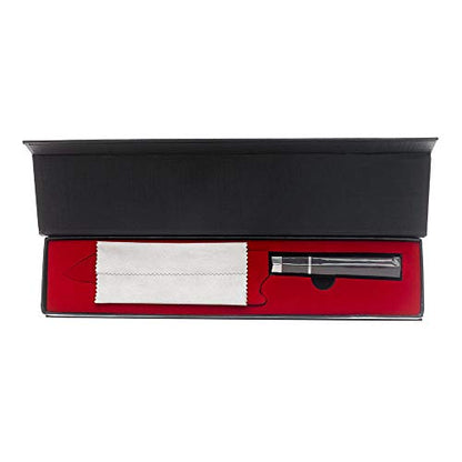 Mercer Culinary Premium Grade Super Steel, 8-Inch Chef's Knife, Ebony Wood Handle - style: Chef's Knife Ebony Wood Handle 8 Inch