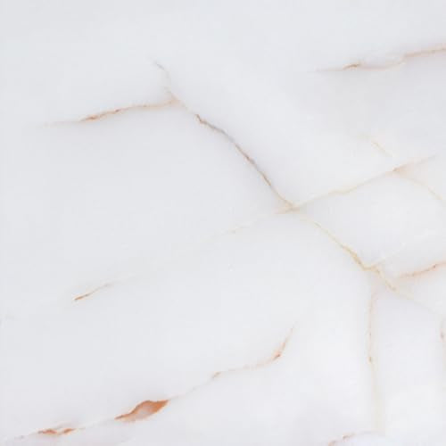 VEELIKE 4 Pack Pink and White Marble Peel and Stick Floor Tile Waterproof Peel and Stick Vinyl Floor Tiles 12''x12'' White Peel and Stick Laminate Flooring Adhesive Floor Covering for Kitchen Bathroom - color: Pink White, size: Box of 4 Tiles