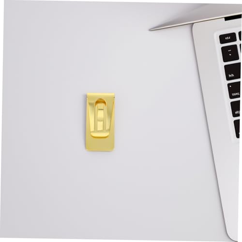 Multi-Functional Money Clip Organizer Large Cash Clip for Women Photo Wallet Metal Storage