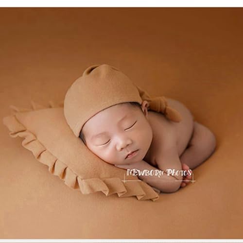 Orraphtstu Newborn Photography Posing Fabric Baby Beanbag Backdrop Props Stretch Blanket for Professional Studio Photoshoot (Coffee) - color: Coffee