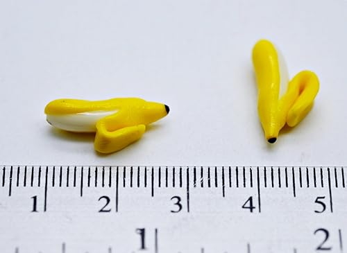 Mini Bandana for Crafts 20 Banana Peel Garden Display Minimal Decoration