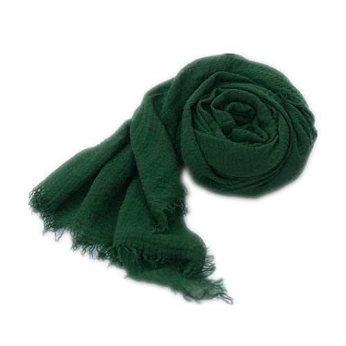Coberllus Newborn Baby Photography Props Blanket Ripple Swaddle Wrap for Boy Girls Photo Shoot Posing - color: Green
