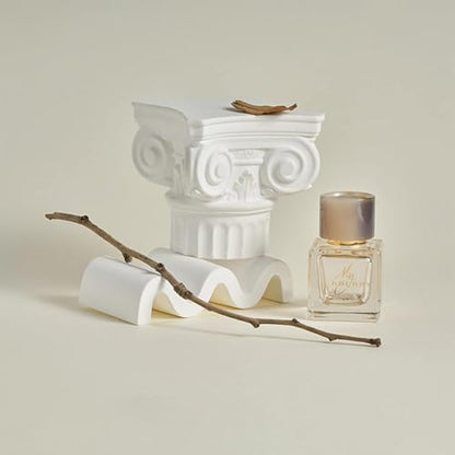 2PCS Original Design Product Photography Background Props Waterproof Hard Aromatherapy Gypsum Cube Props for Photoshoot (White Brown) - color: White Brown