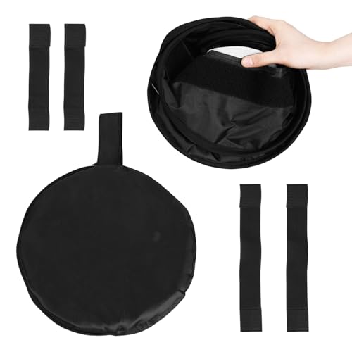 YN45-1 45cm/18in Round Softbox Diffuser Collapsible with Carrying Bag for YONGNUO YN300/YN300 II/ YN300 III/ YN300 IV LED Video Light