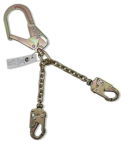 AFP Rebar Positioning Chain Assembly with Swivel Hook (Gold) - color: Gold