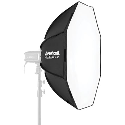 Westcott ClickBox 42" Octa Softbox with Bowens Mount - Portrait and Product Photography & Video Light Modifier - size: 42 in Octa ClickBox