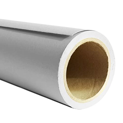 Seamless Photo Photography Backdrop Paper, Photo Background Paper Roll (Size 107 Inches Wide x 39 Feet Long, #21 Pursuit Grey) - color: Pursuit Grey, size: 107”x39'