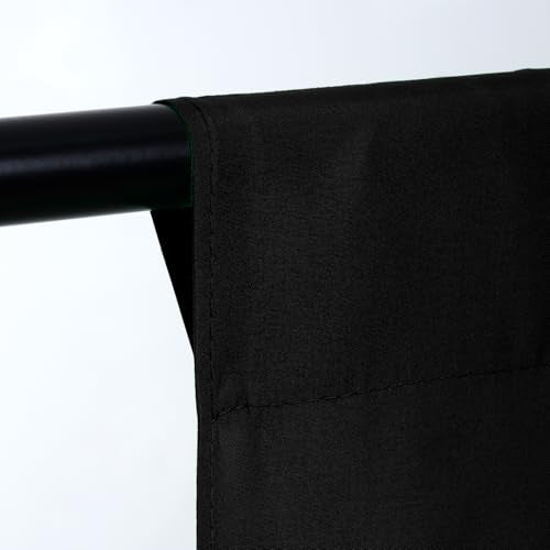 TRLYC Black Background Backdrop - 10x12 FT Solid Black Backdrops for Photography Photo Booth Screen for Photo Backdrop Video Photography Studio Parties Background Decoration - color: Black, size: 10x12FT