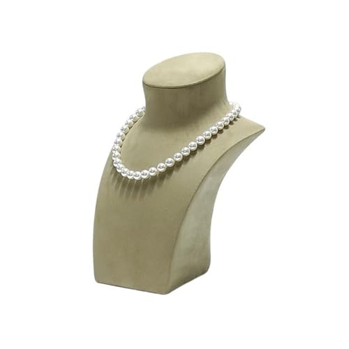 Jewelry Towers Pearl Necklace Jewelry Rack Display Props High-end Light Luxury Vertical Portrait Model Jewelry Display Stand Jewellery Stand Display(Green,Small) - color: Green, size: Small