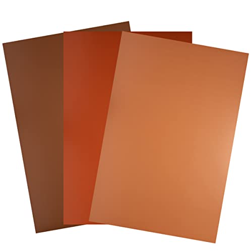 Bessie Bakes Clay & Brown Solid Color Roll-Up 2 Feet x 3 Feet Photography Backdrops 3 Pack - color: Spiced Brown, Red Ochre, Brown Sugar