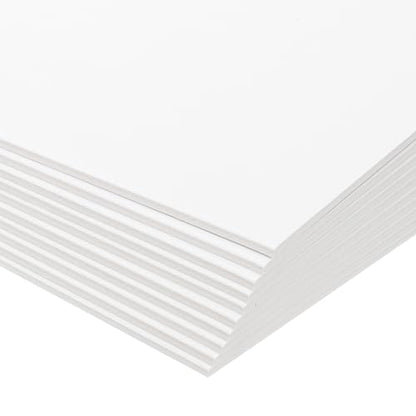 PATIKIL 7x5x0.1" Chipboard Sheets, 20Pcs 100PT Thick Book Board Binders Board Sturdy Bookbinding Supplies for Book Binding Cover, White - color: White, size: 7x5x0.1"