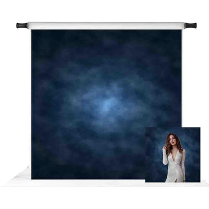 Kate 10x10ft Dark Blue Abstract Photography Backdrop Abstract Deep Blue Textures Background Old Master Photo Backdrops - color: Dark Blue, size: 10x10ft