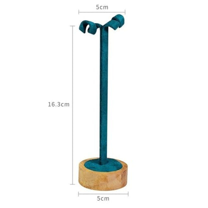 Jewelry Towers Personalized Velvet Jewelry Display Rack Storage Ornaments Light Luxury Store Mall Shooting Jewelry Display Props Jewellery Stand Display(Large) - size: Large