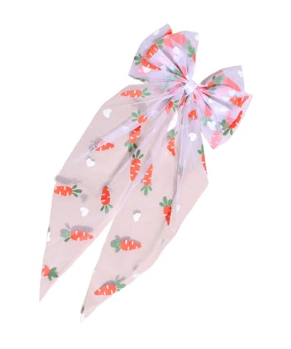 Baby Girls Carrot Hair Clips Pin Easter Bunny HairClips Carrot Hair Barrettes Pin JHE27 (E0-Bow) - color: E0-Bow