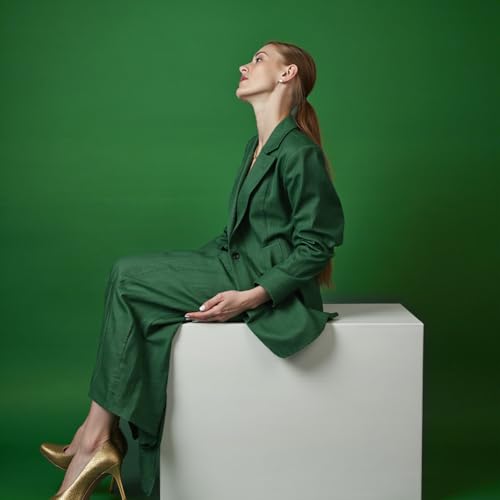 Kate Seamless Paper Backdrop Green Paper Backdrop for Photoshoot (86''x32.8' Stinger) - color: Stinger, size: 86'' x 32.8'