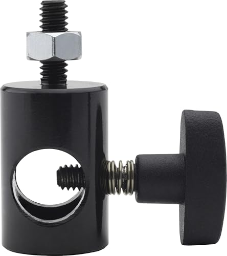 Kupo Baby Receiver Adapter, 5/8" Locking Receiver with 1/4"-20 Male Thread for Mounting Cameras, Flashes, and Monitors on Stands (KG004511) - style: 5/8" (16mm) Receiver with 1/4"-20 Thread