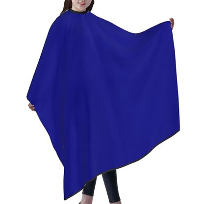 Custom Barber Cape Unisex Salon Hair Cutting Capes Add Your Image Logo Haircut Kit Personalized Stylist Tool - color: Dark Blue