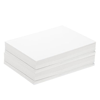 PATIKIL 7x5x0.12" Chipboard Sheets, 20Pcs 120PT Thick Book Board Binders Board Sturdy Bookbinding Supplies for Book Binding Cover, White - color: White, size: 7x5x0.12"