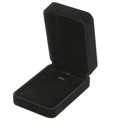 LETURE 6 Pieces Velvet Jewelry Gift Boxes for Necklace Pendant Bracelet Ring Earring, Jewelry Storage Display Case for Christmas Wedding Engagement Birthday Anniversary (Pendant Box STYLE-6PCS) - color: Pendant Box STYLE-6PCS