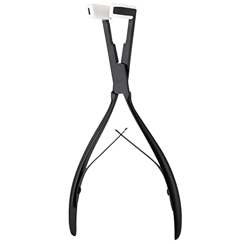 EHDIS Tape in Pliers Hair Extensions Pliers Stainless Steel Flat Surface Extensions Tape Sealing Clamp Pliers Tool (Type3)