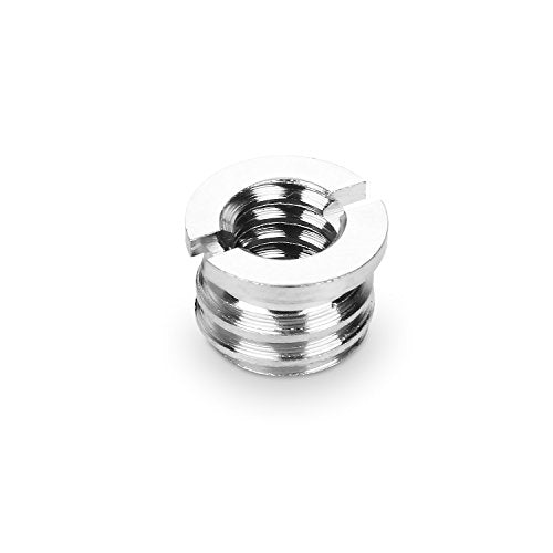 Anwenk 1/4 to 3/8 Screw Adapter Converter Threaded Screws Adapter Spigot Screw Mount Set for Camera Tripod Monopod Ballhead Flash Light Stand Shoulder Rig - color: Screw 20Pack