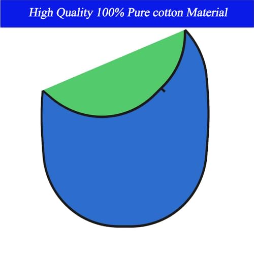 5x6.6ft/1.5×2m Chromakey Backdrop, 2-in-1 Green Screen and Blue Screen, Collapsible Pop Up Reversible Background for Photography Studio, Live Streaming, Video Shooting, YouTube(Green/Blue) - color: Green/Blue, size: 5x6.6ft