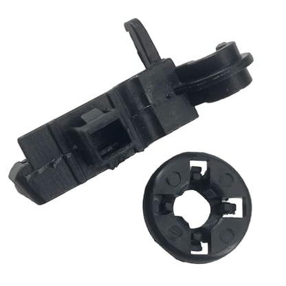 DEVMO 2pcs Hood Support Prop Rod Holder Clips-Grommet 53452-02060 90480-15034 Compatible with Corolla 4Runner Camry C-HR Sienna Tacoma Tundra