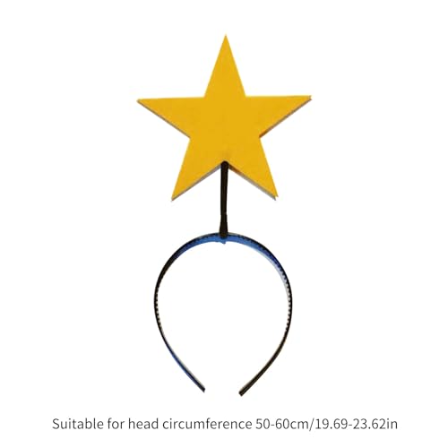 Creative Star Hairbands For Photo Studio Halloween Eye-catching Props For Easter Party Daily Wear Headpiece - color: Star