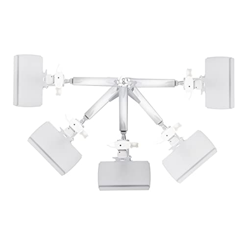 StarTech.com Sit-Stand Monitor Arm with Keyboard Tray - Adjustable Desk Mount Sit-Stand Workstation Arm for Single 27" VESA Display - Ergonomic Articulating Standing Desk Converter, TAA - color: Silver, style: Desk Mount – Spring Arm