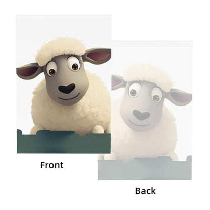 Sheep Backdrop Background for Photography 5x7ft Photobooth Professional Photo Backdrop Curtains Video Photography Studio Photo Backgrounds Banner Booth Background Screen Parties - color: Sheep