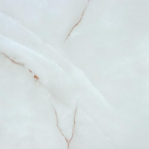 VEELIKE Misty Grey Marble Peel and Stick Floor Tile 12''x12'' Vinyl Floor Tiles Peel and Stick Waterproof Marble Laminate Flooring 24-Pack Adhesive Vinyl Sheet Flooring for Bedroom Living Room Kitchen - color: Grey White, size: Box of 24 Tiles
